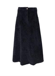 BLACK COLOUR NEDERDEL, BCCORA CORDUROY SKIRT, BLACK